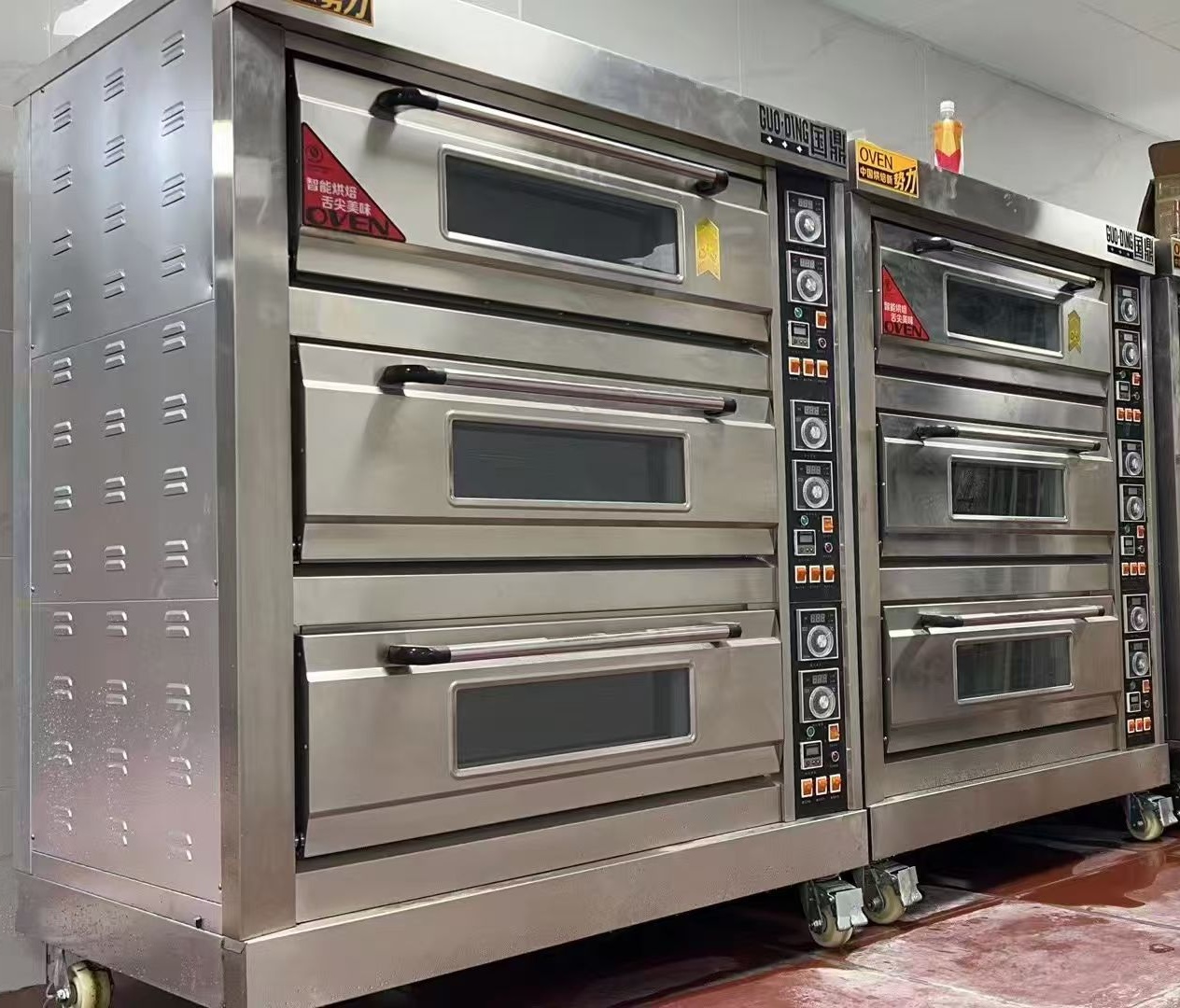 Commercial Kitchen Baking Oven - Gewerblicher Guangzhou 3-Etagen 6-Fach Küchengasofen Bäckereimaschine