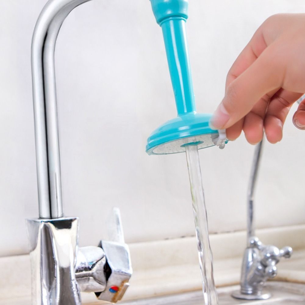 Kitchen Baking Kit - Silikon-Wasserhahn-Sprüher, Hochdruck, verstellbar, Wasserhahn-Extender, 360-Grad-Drehung, spritzwassergeschützt,