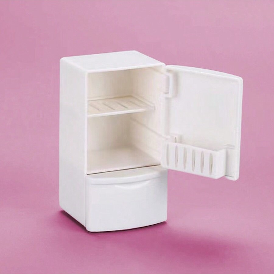 Miniature Baking Kitchen - Puppenhaus Miniatur-Kühlschrank: 1/12 Mini Simuliertes Küchenszenen-Modell,