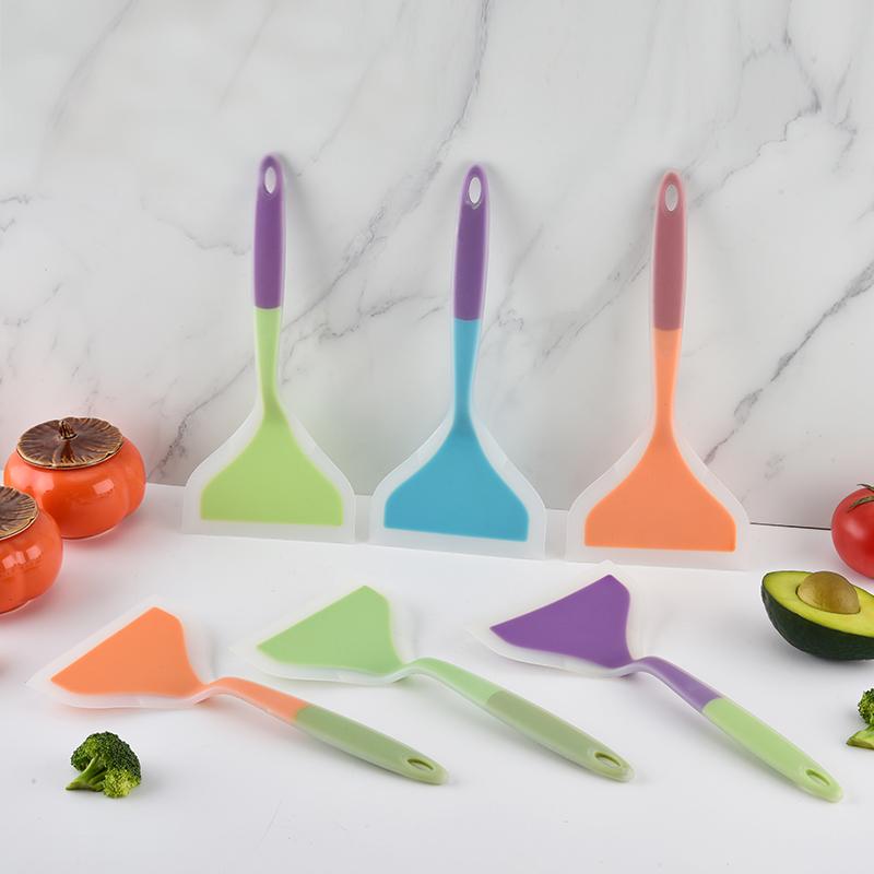 Kitchen Baking Utensils - 1-teiliges Silikon-Spatel-Set in Lebensmittelqualität, hitzebeständig, antihaftbeschichtet,