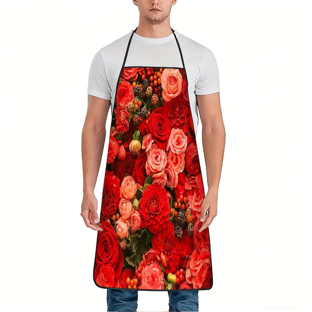 Kitchen Baking Gift Ideas - 1-teilige Schürze im Country-Garten-Stil zum Muttertag,
