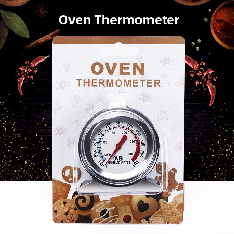 Kitchen Baking Utensils - Ofenthermometer im Zeigerstil, Temperaturanzeige für Direkteinsatz