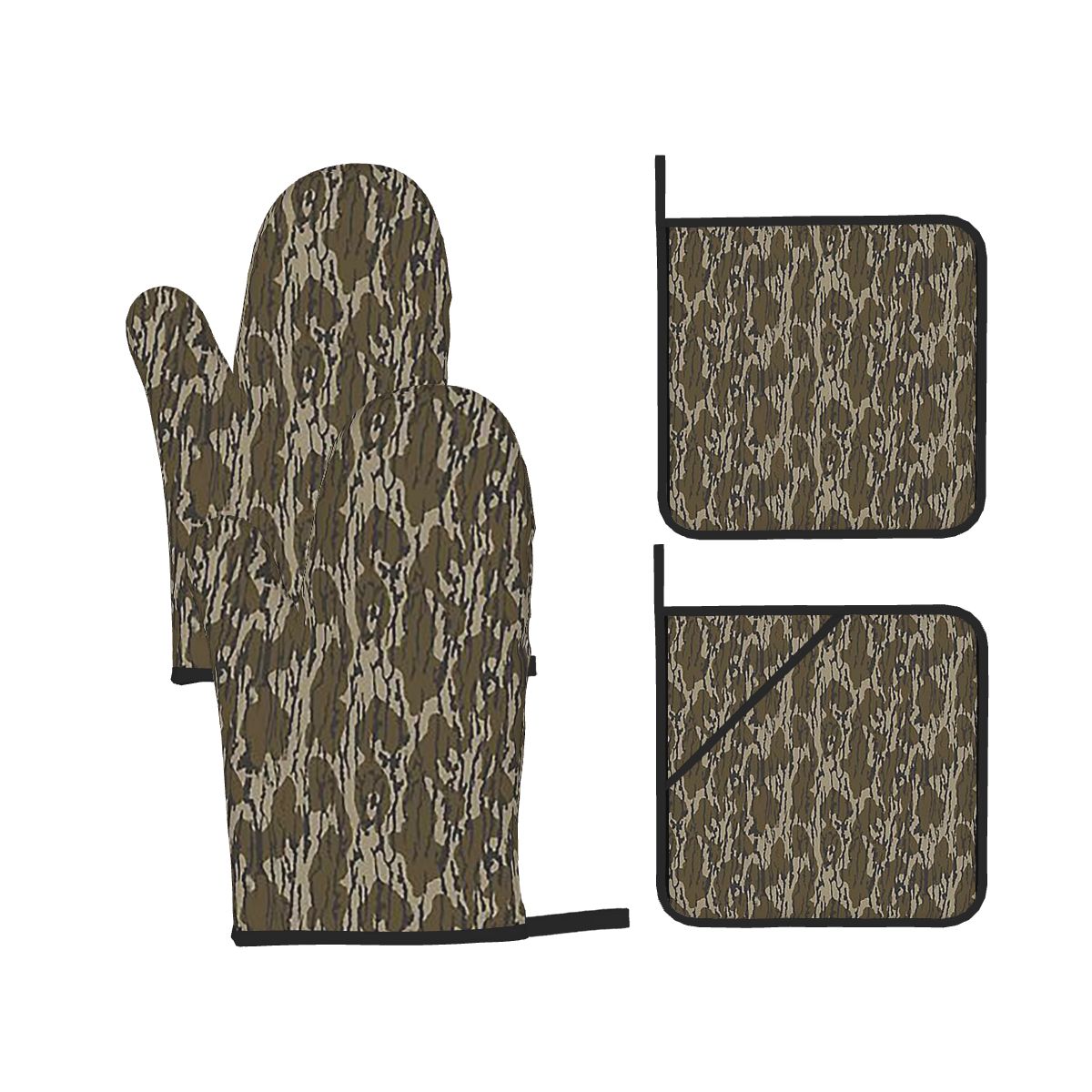 Kitchen Baking Island - Everything Bottom Lands Camo Ofenhandschuhe und