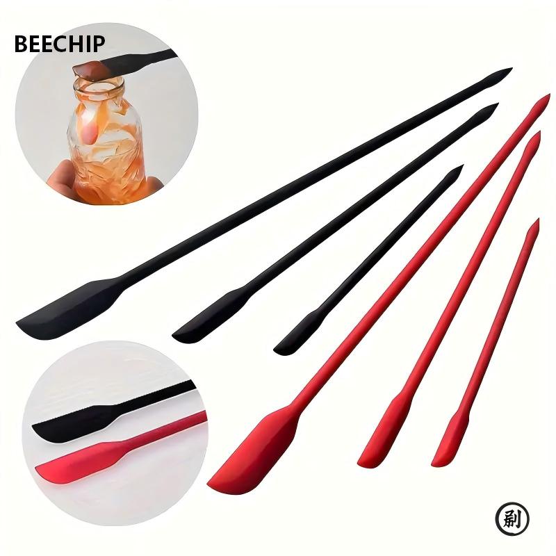 Mini Kitchen Baking - 3-teiliges Mini-Silikonspatel-Set - Hitzebeständig, Verschiedene Größen
