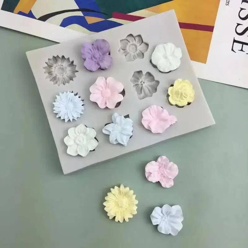Mini Kitchen Baking - Mini Kleine Blume Silikon Form Kreative
