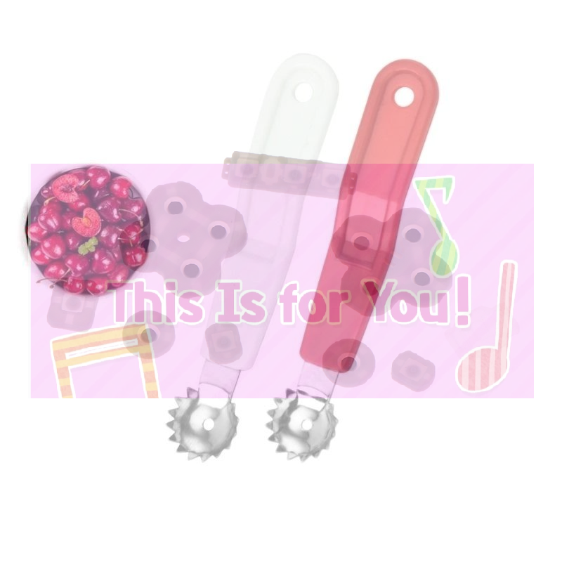 Kitchen Tools In Baking - 【MA】1/4-teiliges Kirschentkernungswerkzeug mit Edelstahlkopf und rutschfestem