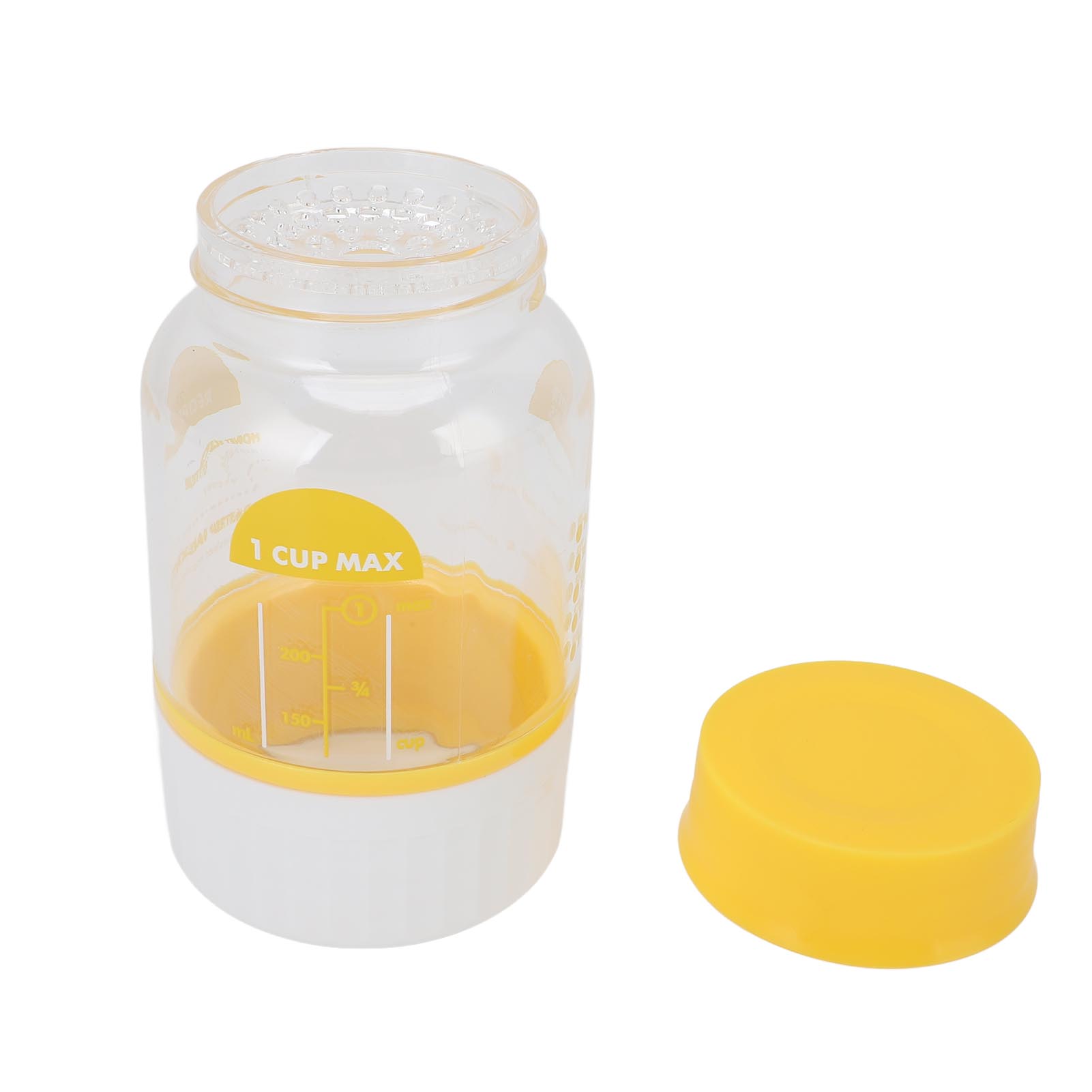 Kitchen Baking Cupboard - Butterbereiter-Becher aus Kunststoff, Multifunktionaler Sahne-Separator, Butterherstellungsflasche