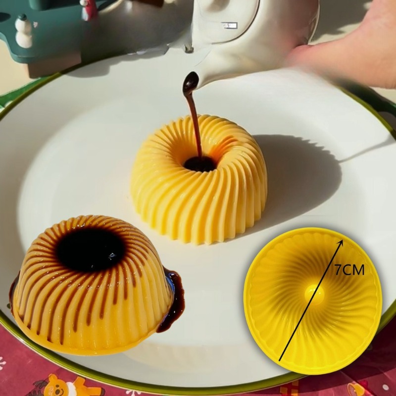 Kitchen Baking Tray - Silikon Crème Brûlée Cupcake Muffin Donut