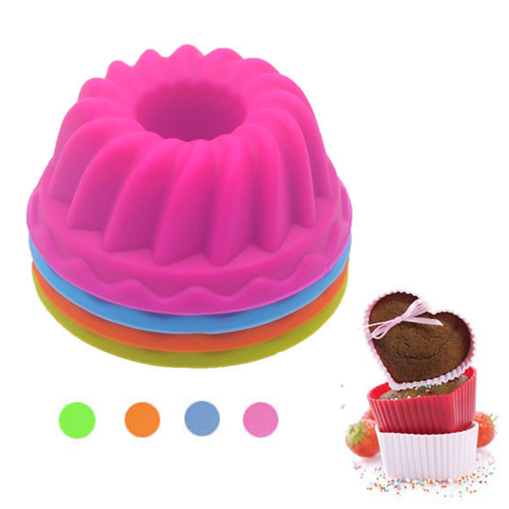 Kitchen Baking Utensils - 12 Teile/satz Silikon Kuchen Form Runde