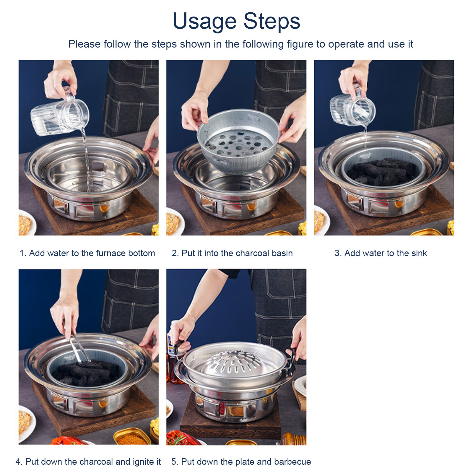 Thai Barbecue Grillpfanne Thai – Kitchen Baking Tray Organiser Bewertung und Preis