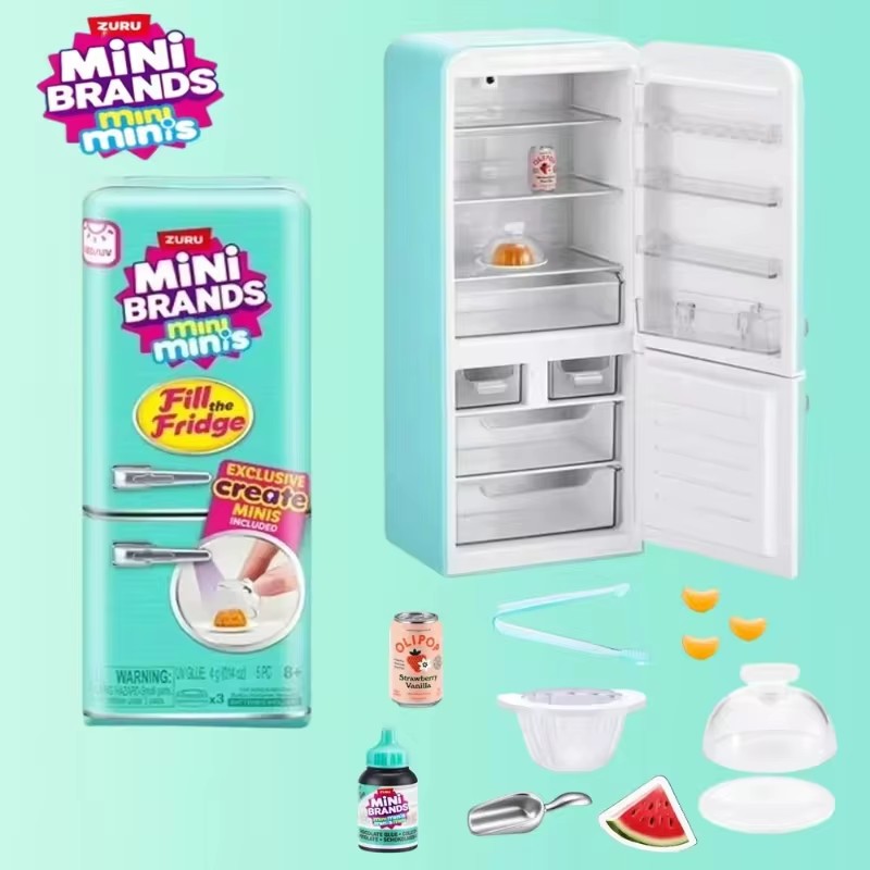 LED-beleuchtetes Mini-Kühlschr – Miniature Baking Kitchen Bewertung und Preis
