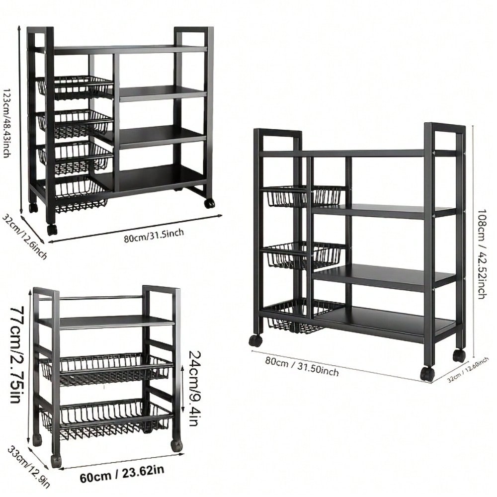 Bewegliches Küchenregal mit gr – Kitchen Baking Island Bewertung und Preis