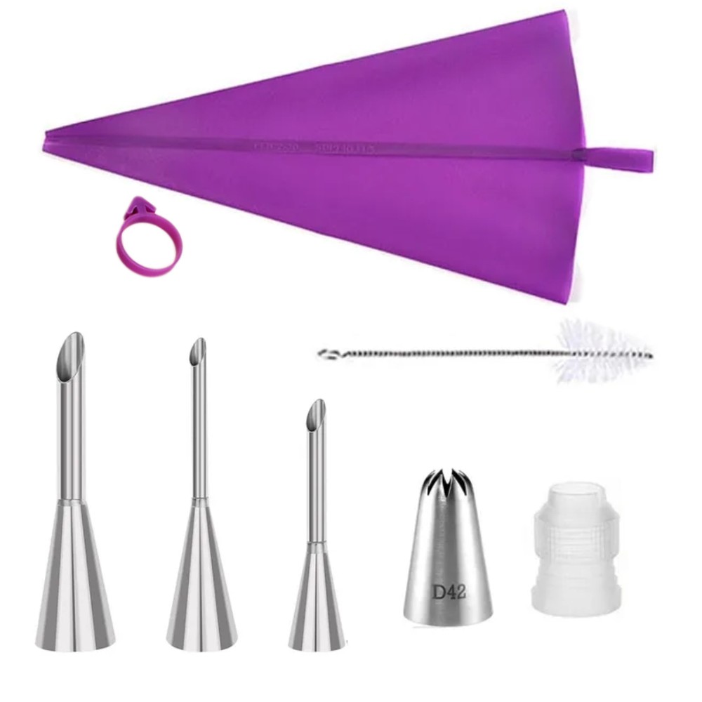Edelstahl-Spritztüllen-Set mit – Kitchen Baking Kit Bewertung und Preis