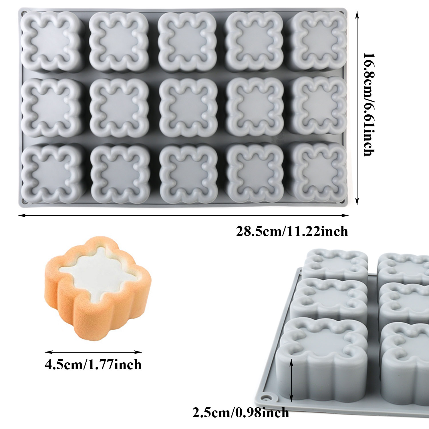 Eine Packung quadratische, wel – Kitchen Baking Must Haves Bewertung und Preis