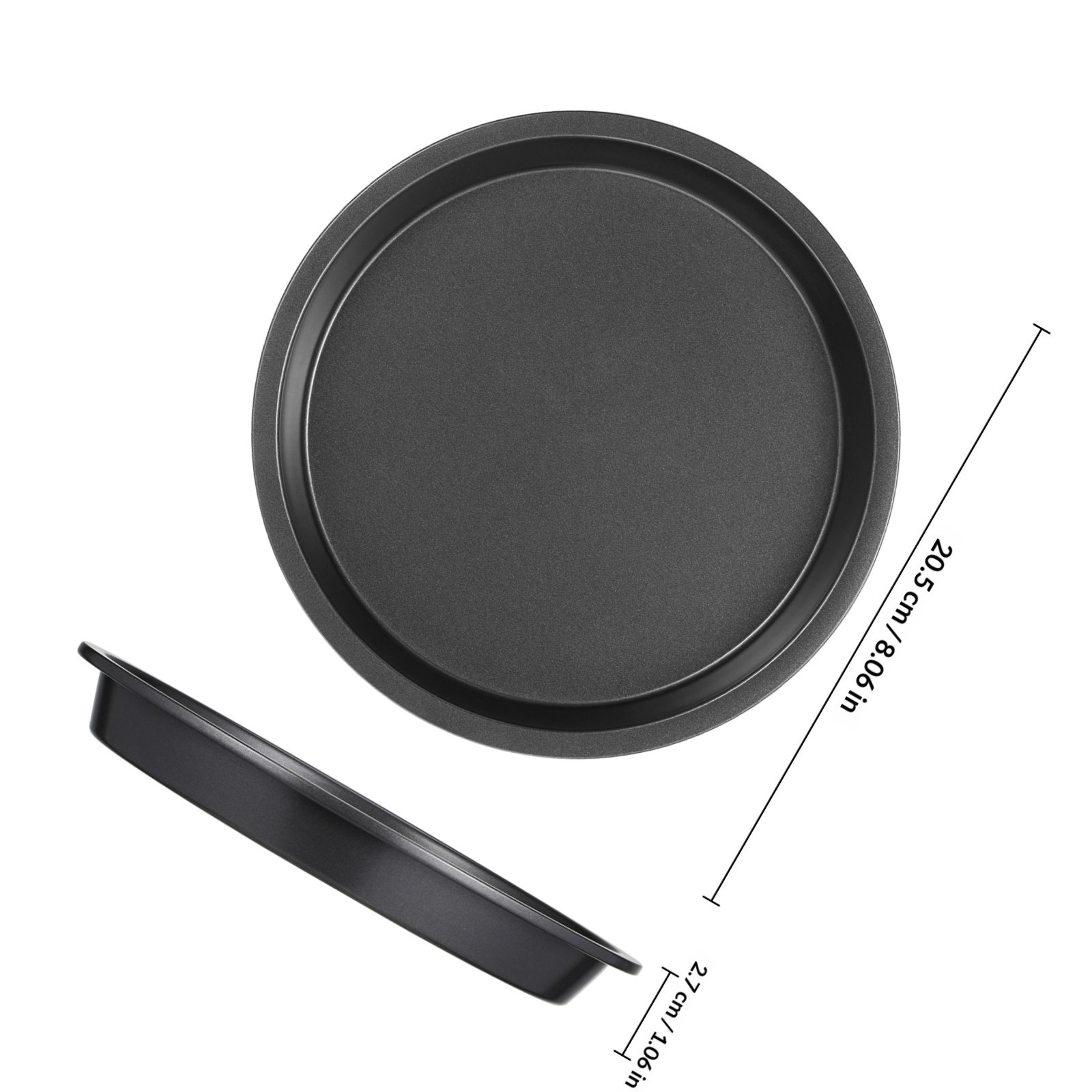 Runde Antihaft-Pizzapfanne aus – Kitchen Baking Tray Bewertung und Preis