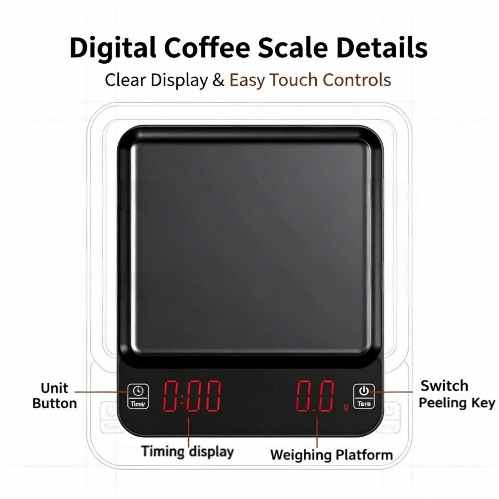 3kg/0,1g Hochpräzise Digitale  – Kitchen Baking Area Bewertung und Preis