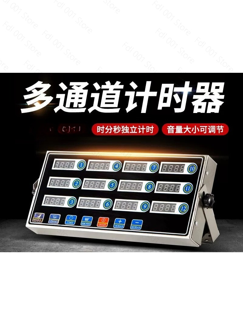 Kommerzieller 12-Kanal-Timer K – Kitchen Baking Area Bewertung und Preis