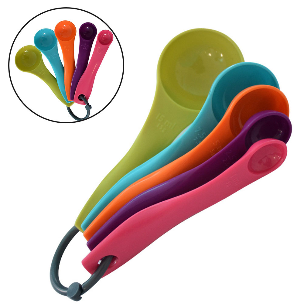 5-stück Bunte Salz Öl Löffel S – Kitchen Baking Kit Bewertung und Preis