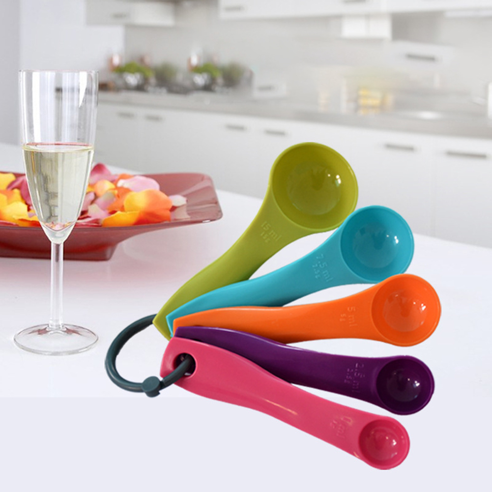 5-stück Bunte Salz Öl Löffel S – Kitchen Baking Kit Bewertung und Preis