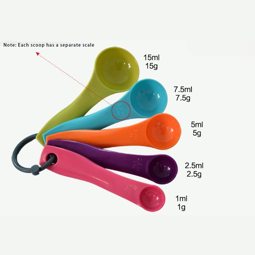 5-stück Bunte Salz Öl Löffel S – Kitchen Baking Kit Bewertung und Preis