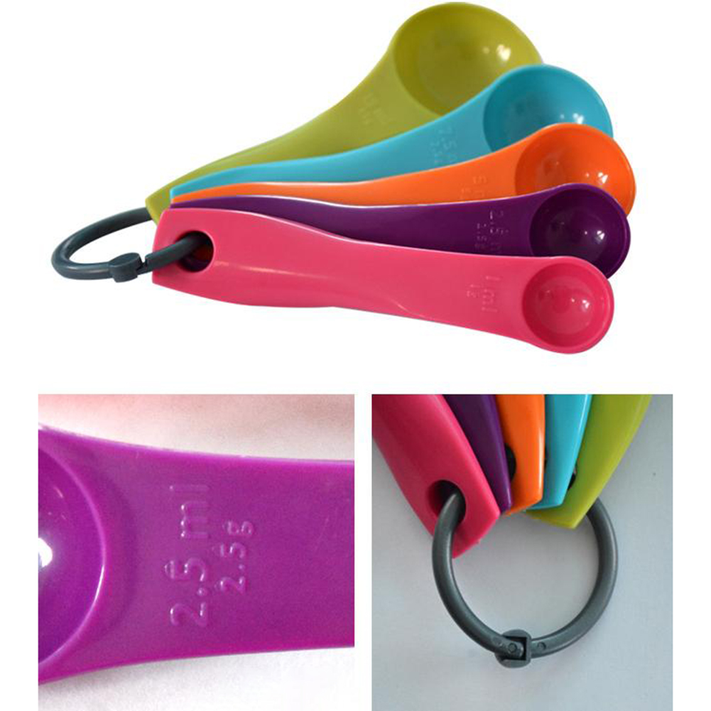 5-stück Bunte Salz Öl Löffel S – Kitchen Baking Kit Bewertung und Preis