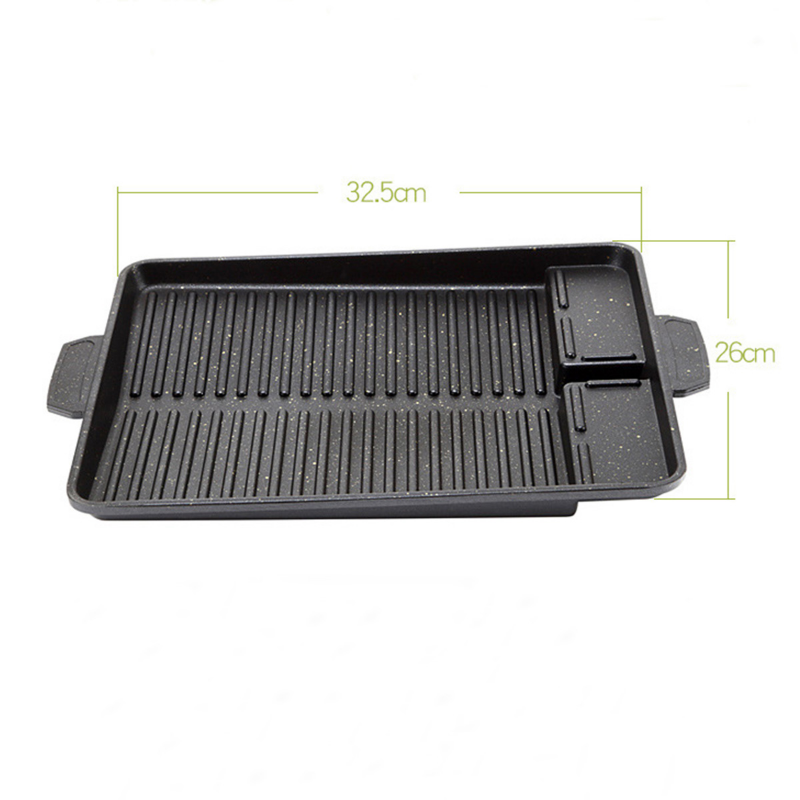 BBQ Grill Pan Platte 32X26 cm  – Kitchen Baking Tray Organiser Bewertung und Preis