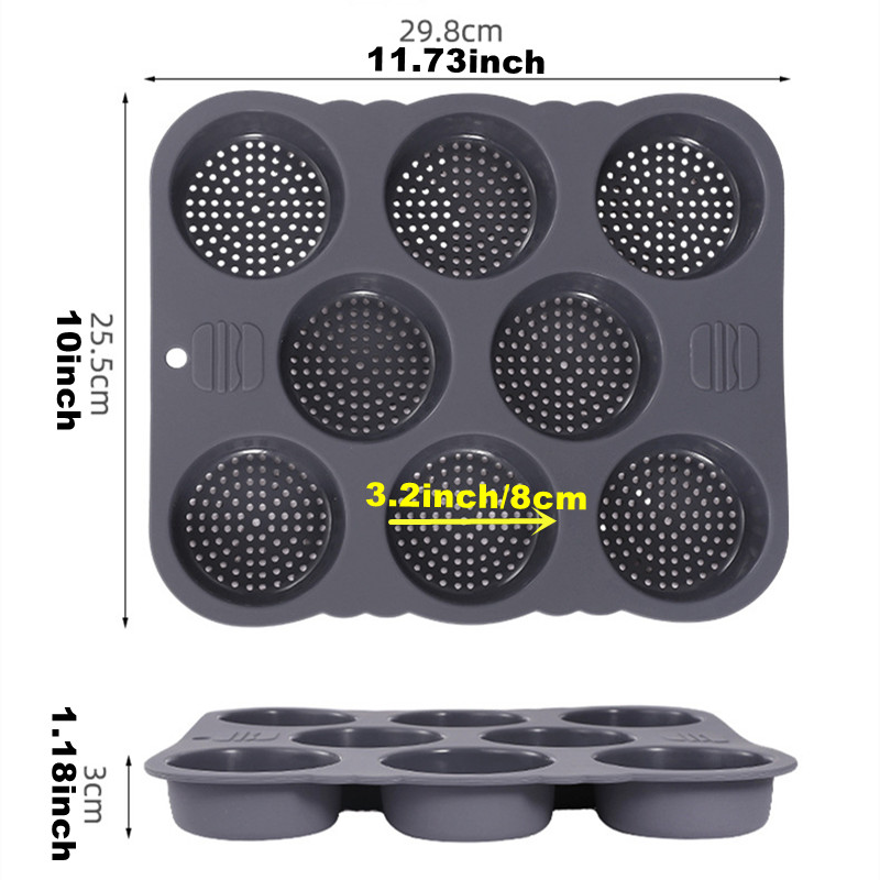 Hamburger-Brötchenform, antiha – Kitchen Baking Utensils Bewertung und Preis