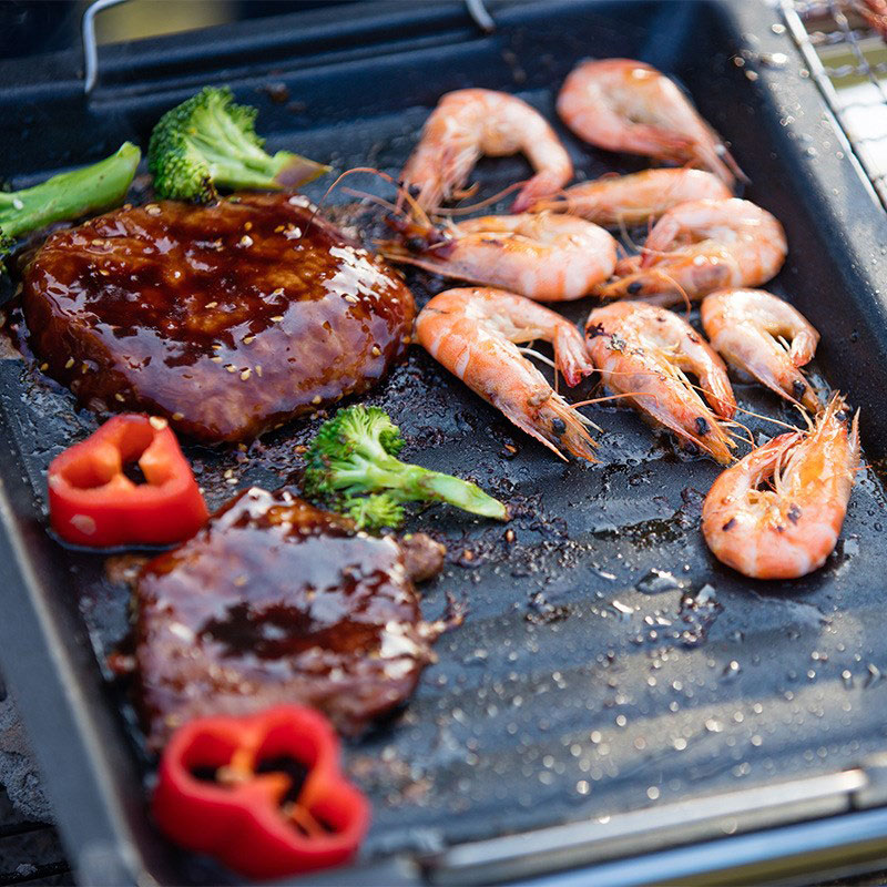 Dicke quadratische Grillpfanne – Kitchen Baking Tray Organiser Bewertung und Preis