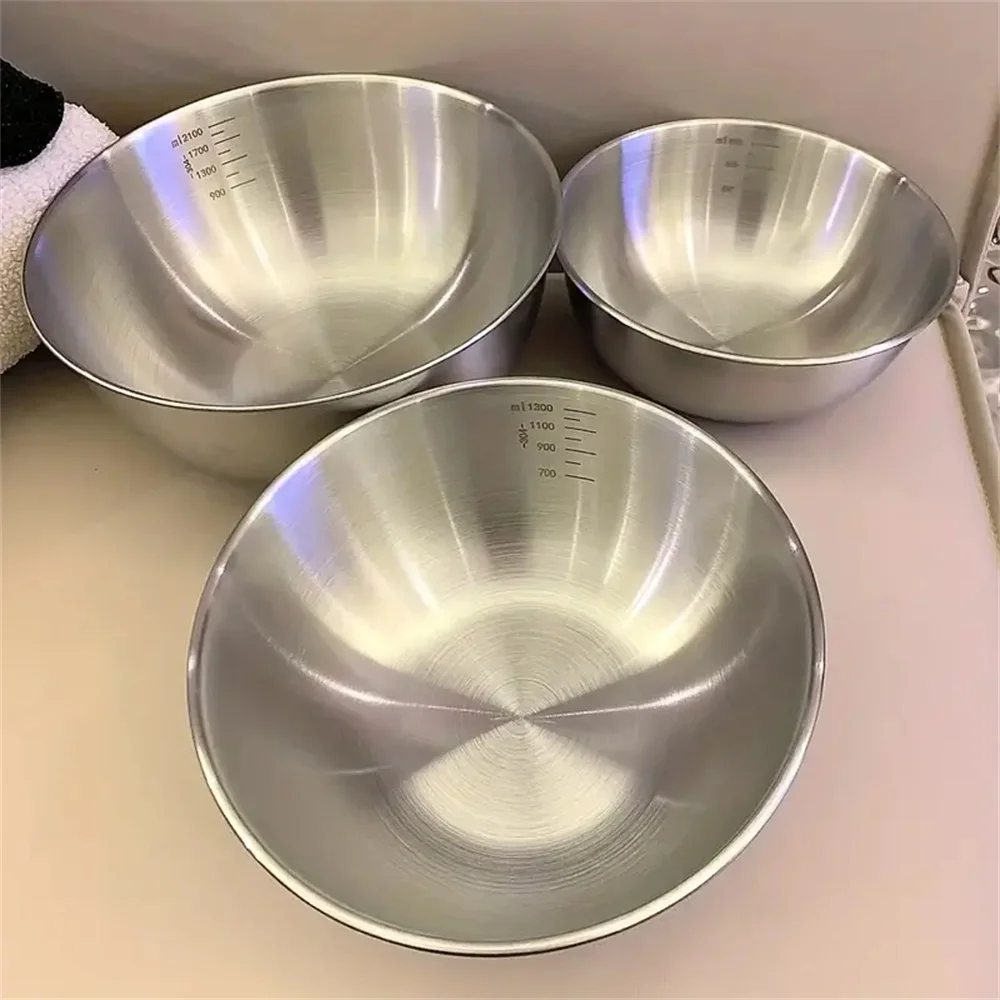 1-3 Edelstahl-Schüssel-Set mit – Kitchen Baking Kit Bewertung und Preis