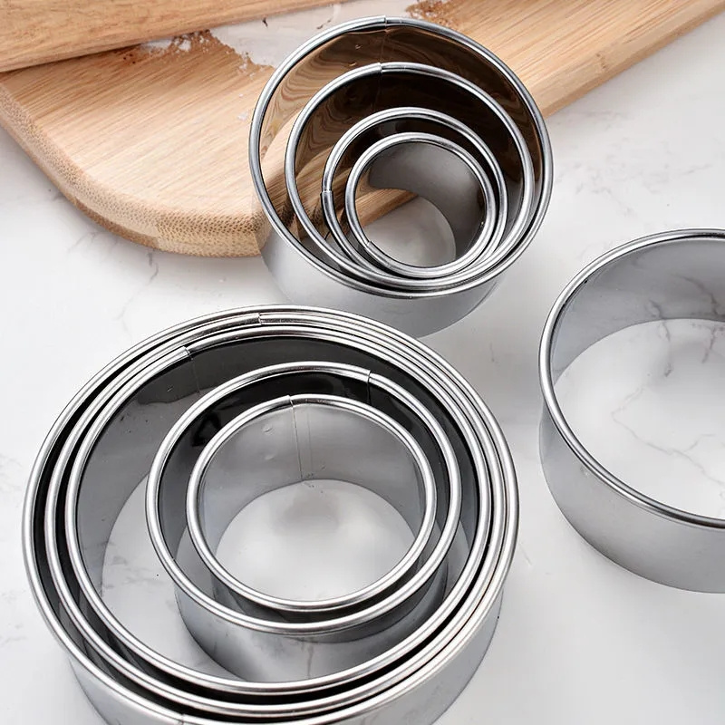 5PCS Runde Edelstahl Keks Form – Kitchen Baking Utensils Bewertung und Preis