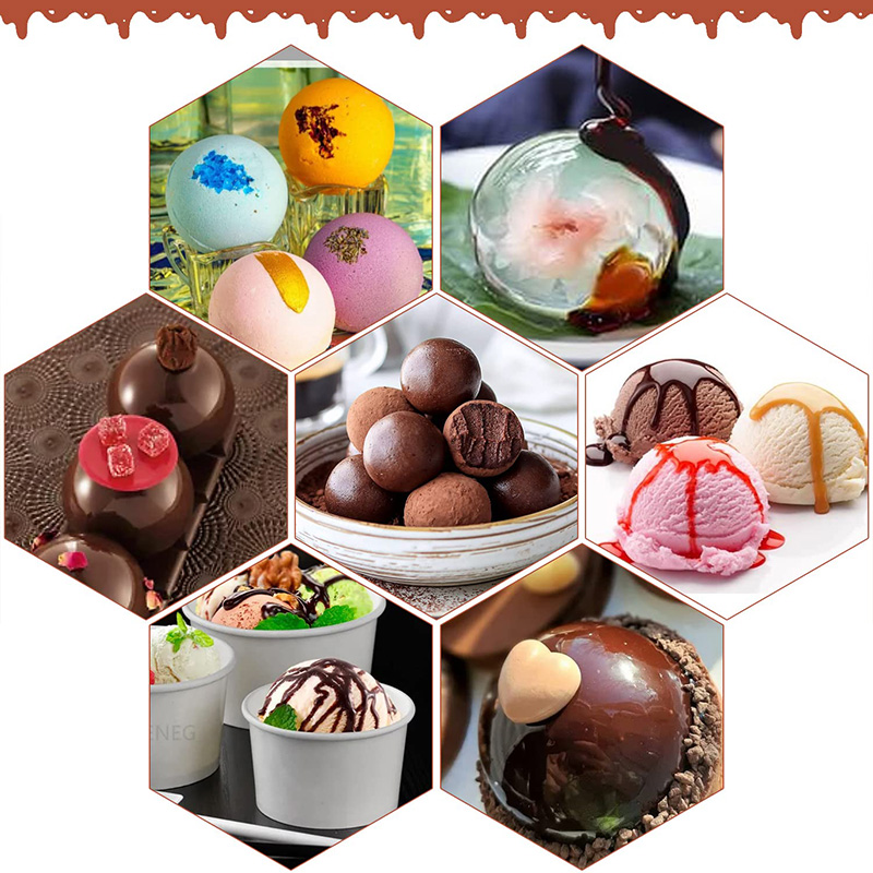 Halbkreisförmige Silikonformen – Kitchen Baking Utensils Bewertung und Preis
