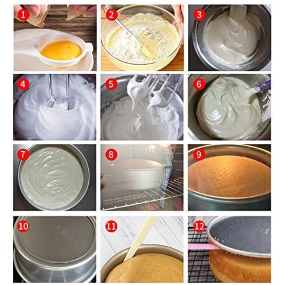 1pc Aluminium Runde Kuchen Pan – Kitchen Baking Utensils Bewertung und Preis