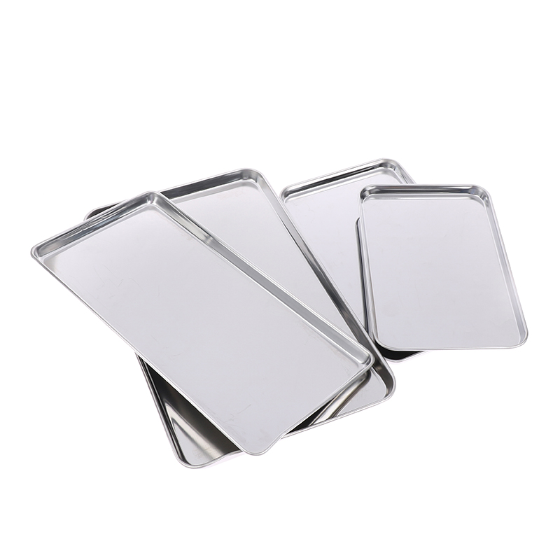 1pc Edelstahl Tablett Rechteck – Kitchen Baking Tray Organiser Bewertung und Preis