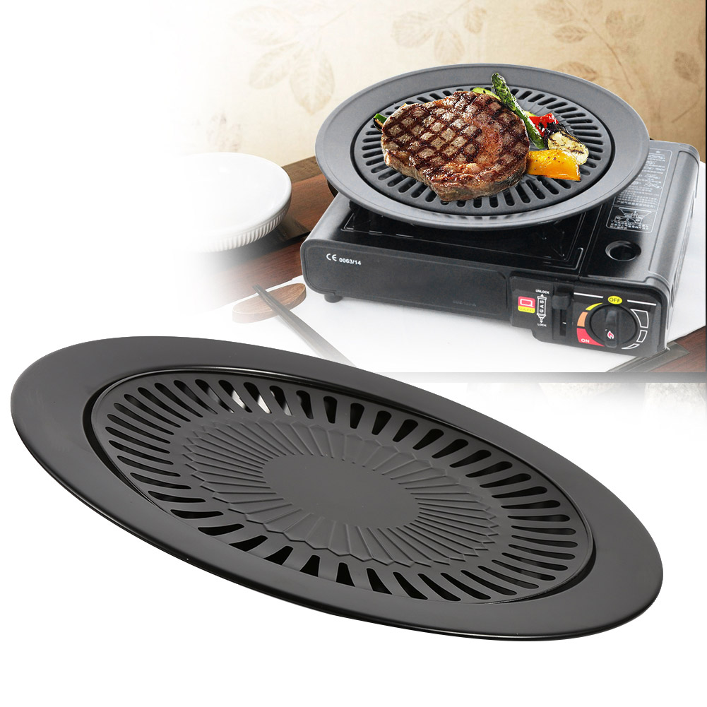 Rauchfreie Grillpfanne Gas Hau – Kitchen Baking Tray Organiser Bewertung und Preis