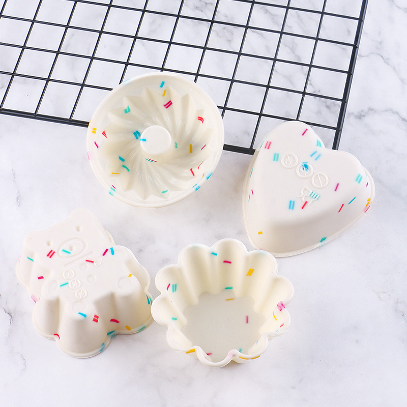 4 stücke farbige Silikon Kuche – Kitchen Baking Utensils Bewertung und Preis