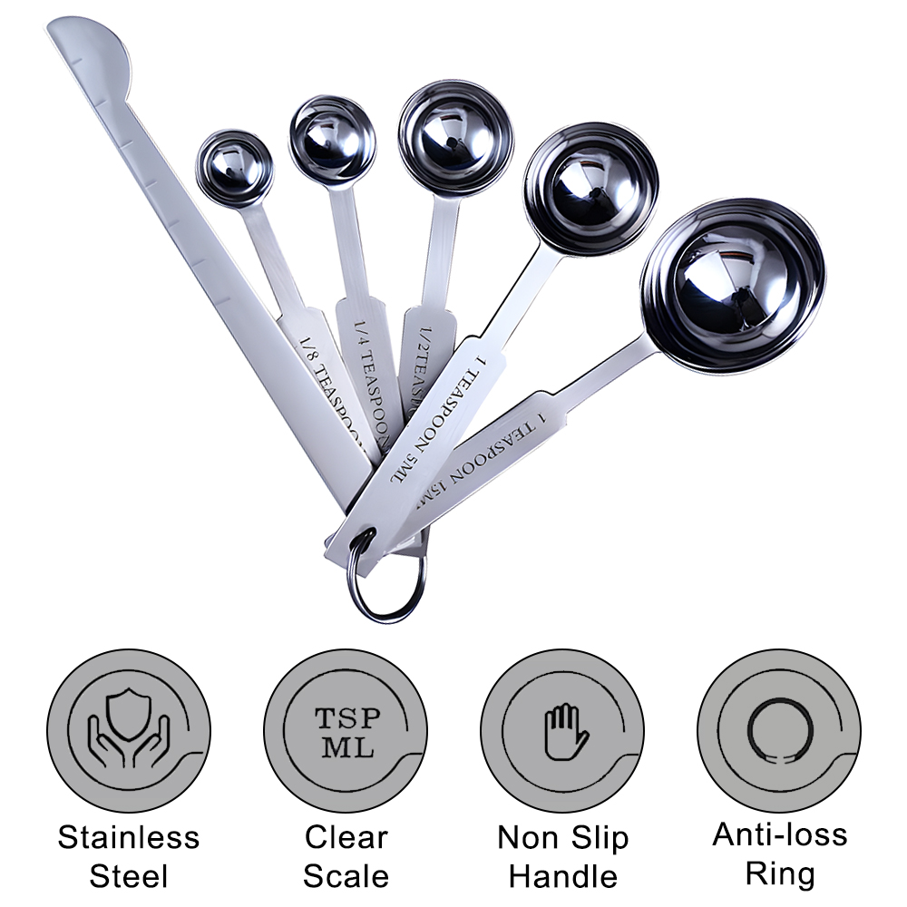Stapelbare Messbecher und Löff – Kitchen Baking Kit Bewertung und Preis