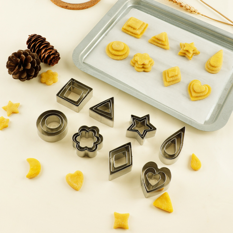 12/30PCS Edelstahl Mini Ausste – Mini Kitchen Baking Bewertung und Preis