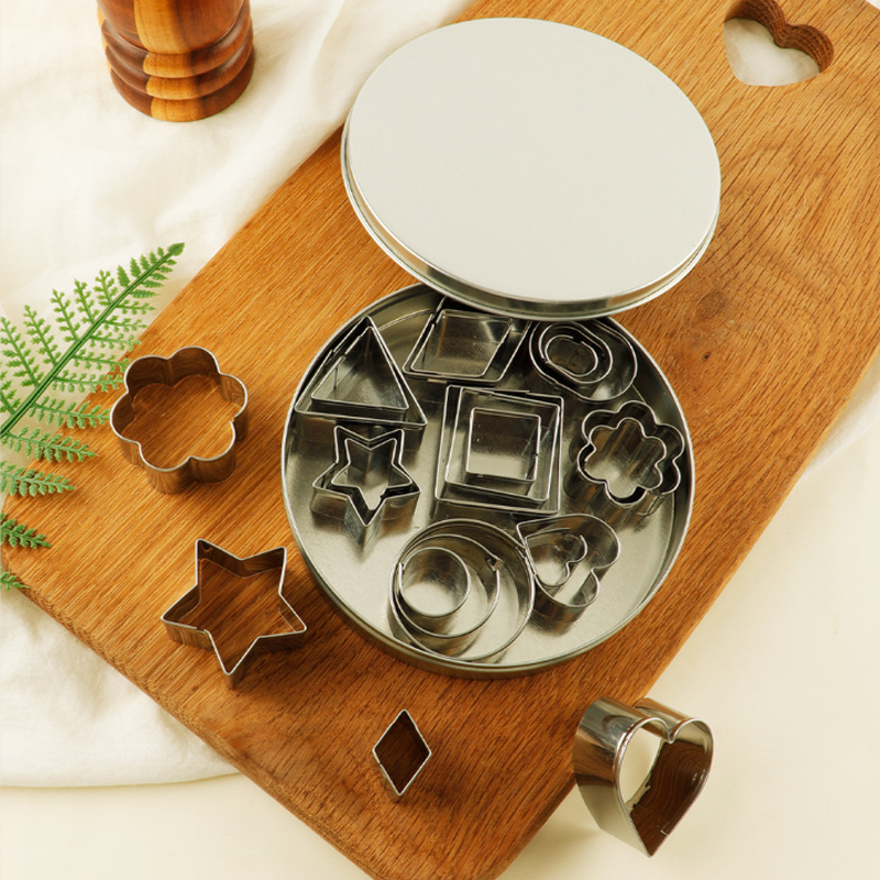 12/30PCS Edelstahl Mini Ausste – Mini Kitchen Baking Bewertung und Preis