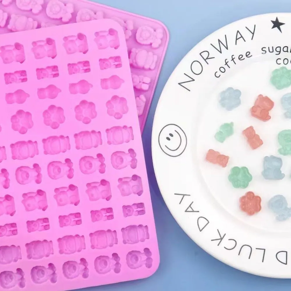 5 Stücke Süßigkeiten Silikonfo – Kitchen Baking Tray Bewertung und Preis