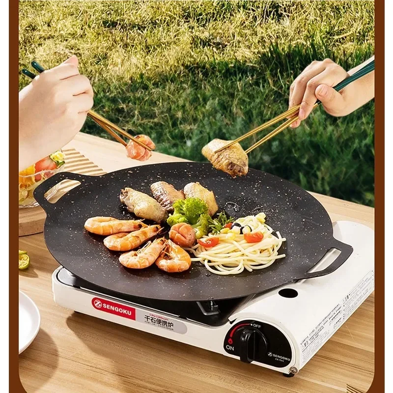 Dünne koreanische Grillpfanne, – Kitchen Baking Tray Organiser Bewertung und Preis
