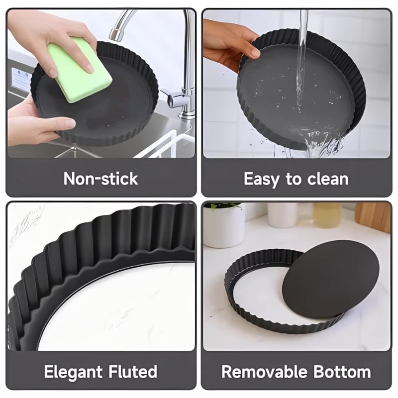 1 Stück Abnehmbare Geriffelte  – Kitchen Baking Tray Bewertung und Preis
