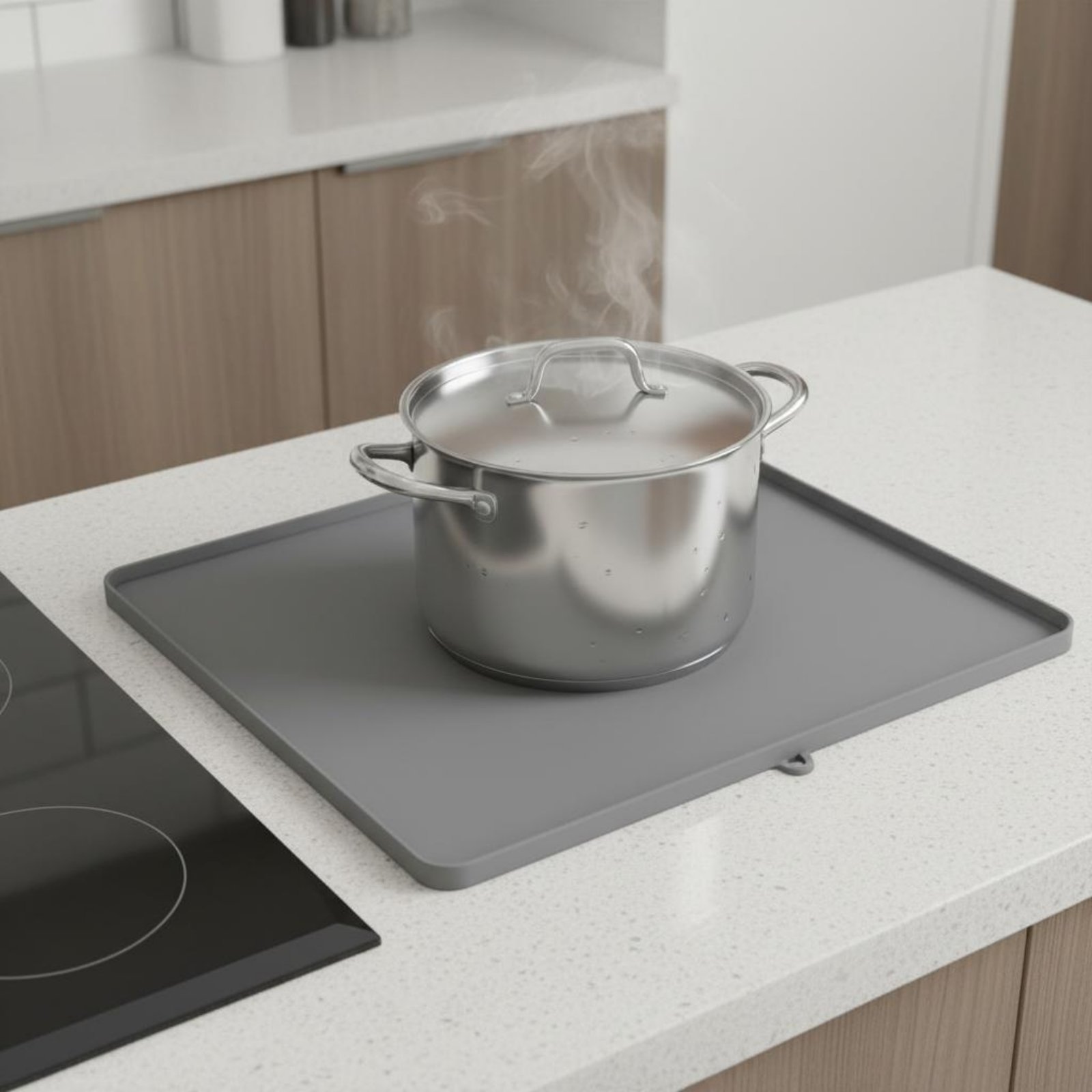 Silikon-Mikrowellen-Abdeckmatt – Kitchen Baking Tray Bewertung und Preis