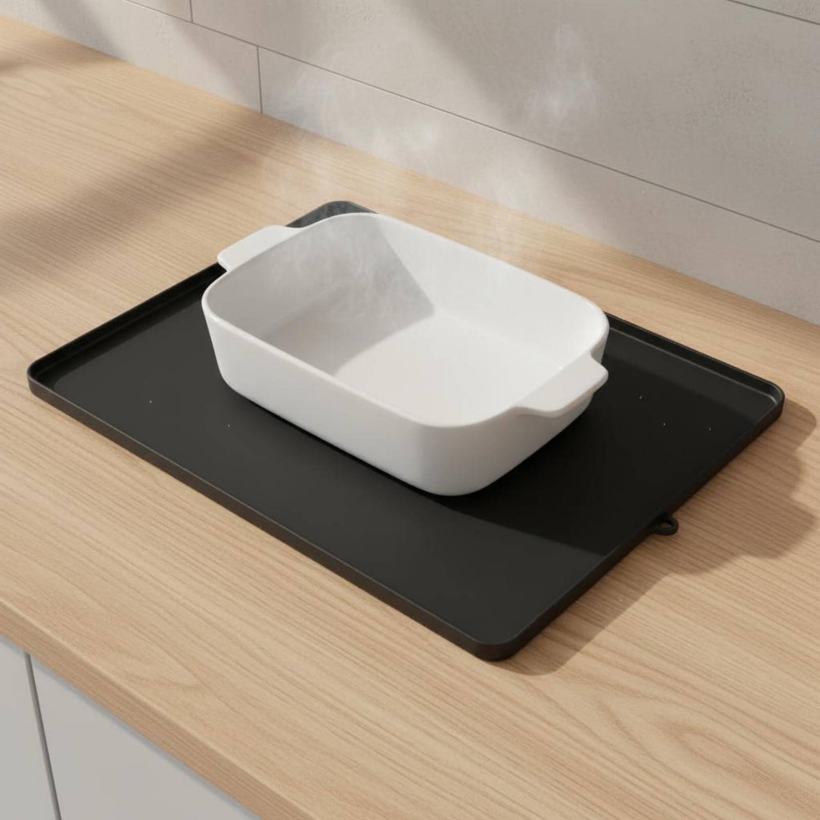 Silikon-Mikrowellen-Abdeckmatt – Kitchen Baking Tray Bewertung und Preis